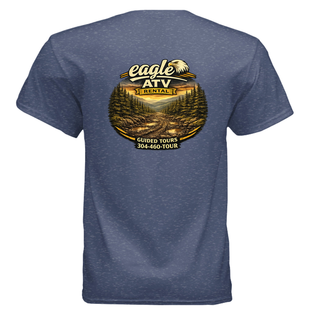 Heather Sport Dark Navy - BACK